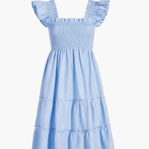 Hill House Ellie Nap Dress Small Blue Glitter